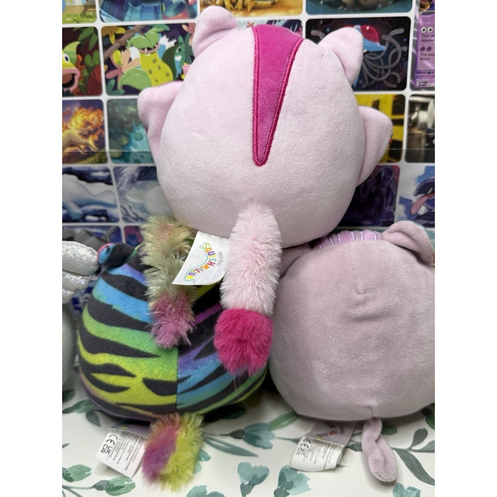Squishmallows Lot of 5 Safiyah Zebra Winona Pegacorn Brixton Tabitha Karina 6" - Picture 7 of 8